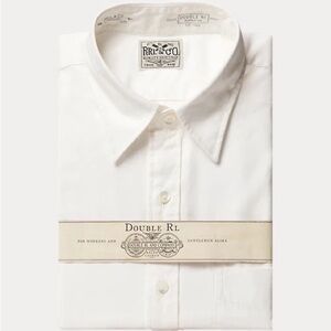 Pinpoint Oxford Shirt
Ralph Lauren double RL size 15 1/2